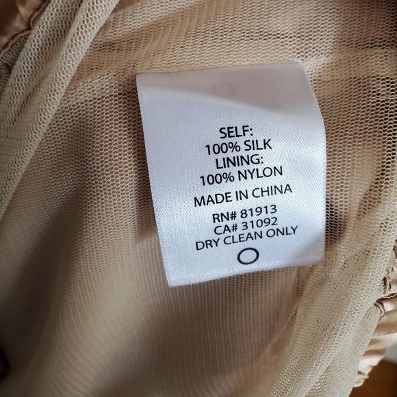 Tracy Reese 100% Silk Small Geometric Dress - Picture 8 of 9